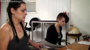 Real Spankings - Syrena And Devon Given A Choice (part 2 Of 2) - image 1