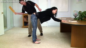 Real Spankings - Paddled By The Principal (part 2 Of 2) - image 1