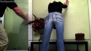 Real Spankings - Kiki: Spanked With The Belt While Kj Listens (part 2 Of 2) - image 15