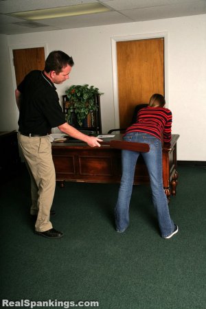 Real Spankings - Paddled For Bullying (part 1 Of 4) - image 14