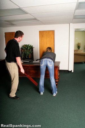 Real Spankings - Paddled For Bullying (part 3 Of 4) - image 13