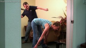 Real Spankings - Alyssa: A Proper Strapping. - image 9