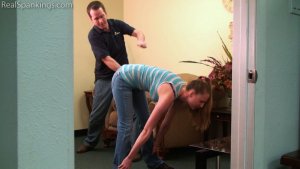 Real Spankings - Alyssa: A Proper Strapping. - image 4