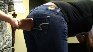 Real Spankings - Paddled For Using Cell Phone In Class - image 9