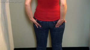 Real Spankings - Jessy: Paddled In The Hallway - image 17