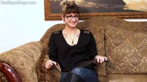 Real Spankings - Devons Belt Interview And Punishment - image 10
