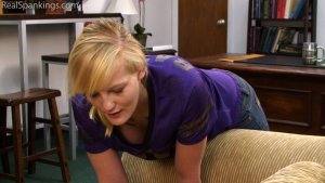Real Spankings - Anne: Spanked With The Belt - image 5