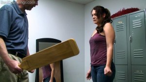 Real Spankings - Paddled In The Locker Room - image 1
