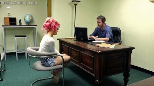 Real Spankings - Paddled By A Female Administrator - image 9