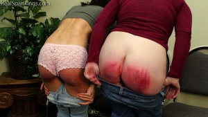 Real Spankings - Two Girls Paddled (part 2 Of 2) - image 10