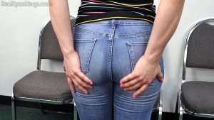Real Spankings - A Severe School Paddling For Kenzie - image 10