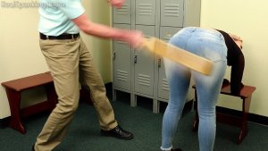 Real Spankings - Paddled In The Locker Room - image 8