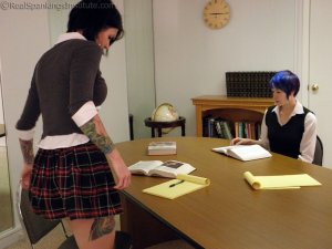 Real Spankings Institute - Mr. King Confronts Jade About Contraband - image 1