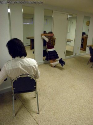 Real Spankings Institute - Monica Birched In The Classroom - image 10