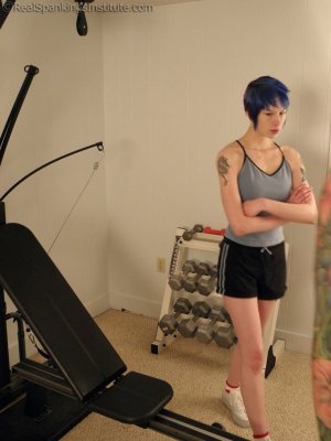 Real Spankings Institute - Jade And Lila Caught Slacking In The Gym (part 2 Of 2) - image 18
