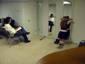 Real Spankings Institute - Monica Birched In The Classroom - image 4