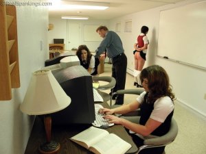 Real Spankings Institute - Study Hall Spankings (part 2 Of 2) - image 1