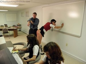 Real Spankings Institute - Study Hall Spankings (part 1 Of 2) - image 11