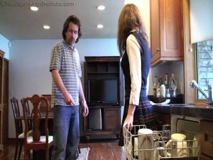 Real Spankings Institute - Sophie Spanked For Doing A Poor Job On Her Chores (part 1 Of 2) - image 8