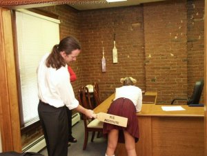 Real Spankings Institute - Jennifer Meets With The Dean - image 7