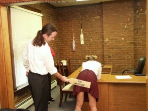 Real Spankings Institute - Jennifer Meets With The Dean - image 18