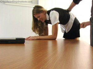 Real Spankings Institute - Monica: School Girl Paddling And Corner Time - image 11