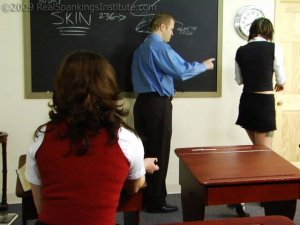 Real Spankings Institute - Jade: Strapped For Tardiness (part 1 Of 2) - image 4