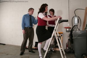 Real Spankings Institute - Betty And Jade Caught Smoking Part 1 Of 3 - image 6