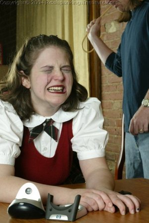 Real Spankings Institute - Lori's Friday Punishment With The Dean - image 1