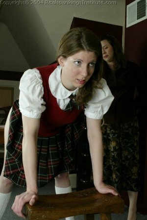 Real Spankings Institute - Kathy Is Caned For Missing Class - image 11