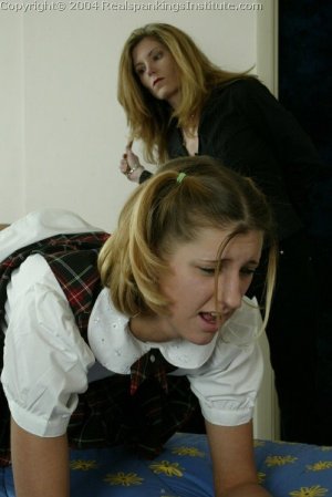 Real Spankings Institute - Traci Is Strapped By Miss J - image 9