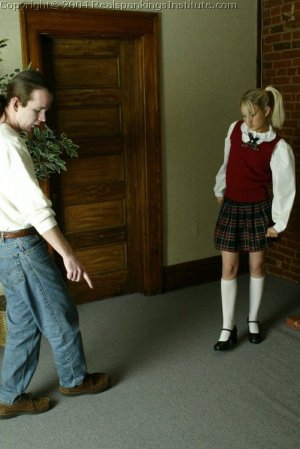 Real Spankings Institute - Sarah Meets The Dean's Strap - image 14