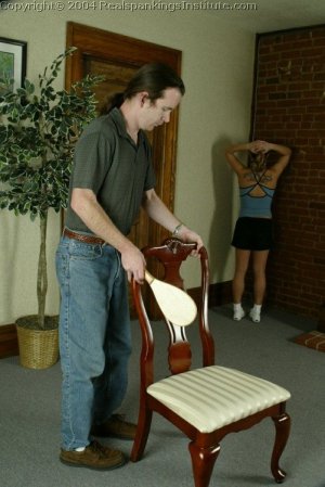 Real Spankings Institute - Jennifer Is Paddled By The Dean, Otk - image 14