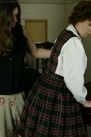 Real Spankings Institute - Heather Is Paddled In The Classroom - image 12