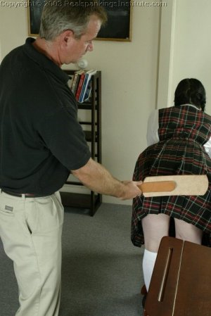 Real Spankings Institute - Betty Is Strapped By Coach Daniels - image 3