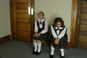 Real Spankings Institute - Emma And Sandra Are Spanked For Dress Code Violations. - image 2