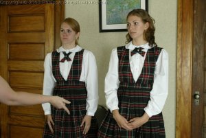 Real Spankings Institute - Emma And Sandra Are Spanked For Dress Code Violations. - image 10