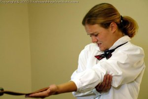 Real Spankings Institute - Jennifer Gets Her Hands And Bottom Spanked - image 12