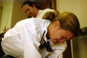 Real Spankings Institute - Jennifer Gets Her Hands And Bottom Spanked - image 14