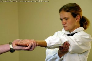 Real Spankings Institute - Jennifer Gets Her Hands And Bottom Spanked - image 8