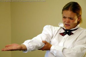 Real Spankings Institute - Jennifer Gets Her Hands And Bottom Spanked - image 13