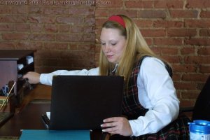 Real Spankings Institute - Carrie Spanked For Stealing Test - image 9