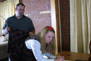 Real Spankings Institute - Carrie Spanked For Stealing Test - image 8