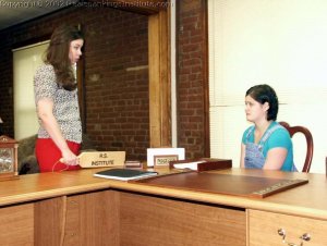 Real Spankings Institute - Ginger Visits The Dean's Office - image 13