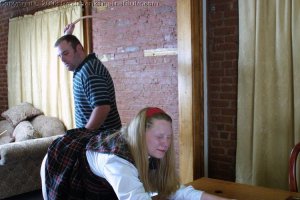 Real Spankings Institute - Carrie Spanked For Stealing Test - image 4