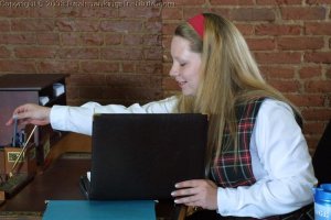 Real Spankings Institute - Carrie Spanked For Stealing Test - image 10