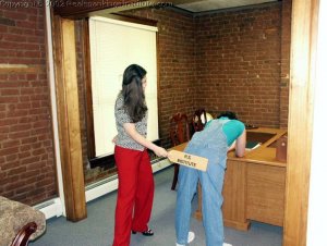 Real Spankings Institute - Ginger Visits The Dean's Office - image 11