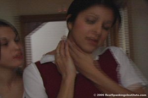 Real Spankings Institute - Brandi Is Strapped When She Is Caught With Hickies - image 4