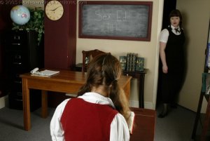 Real Spankings Institute - Michelle & Kailee Paddled For Dress Code - image 3