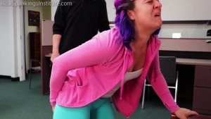 Real Spankings Institute - Stella Is Interviewed And Paddled - image 3